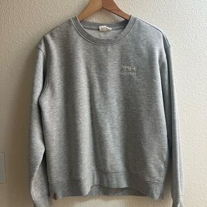 Gray Crewneck Sweater